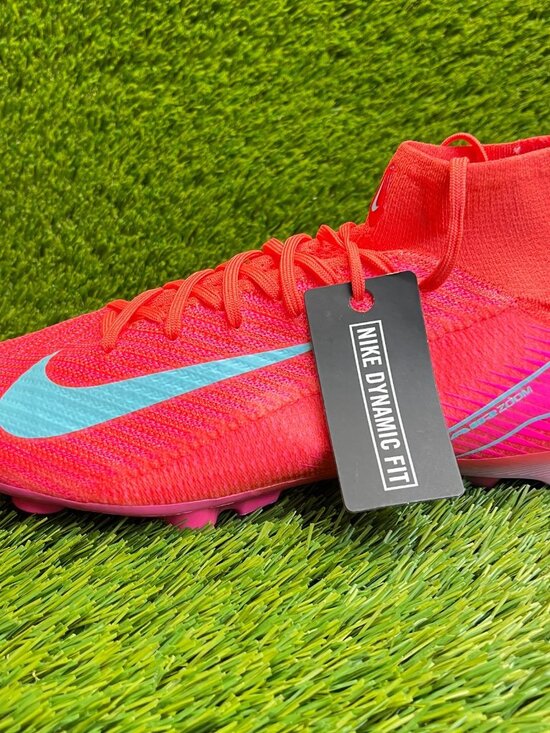 Nike Zoom Mercurial Superfly 10 Elite Mens Size 9.5 Pink Running Soccer Cleats main image 12